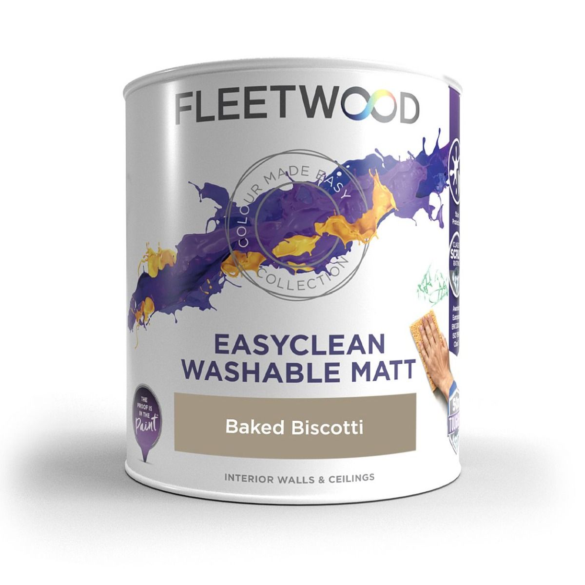 Fleetwood Easyclean Washable Matt - Baked Biscotti