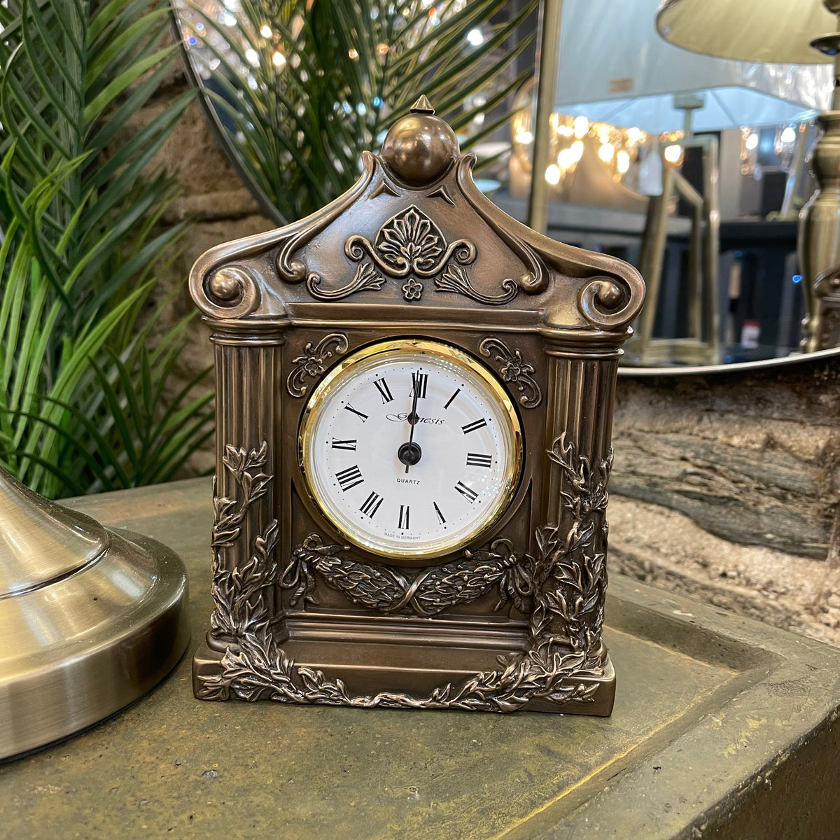 Genesis Large Cast Bronze Clock Smyth's Homevalue