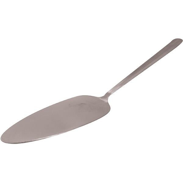 10-inch stainless steel cake server with serrated edge and comfort grip handle

