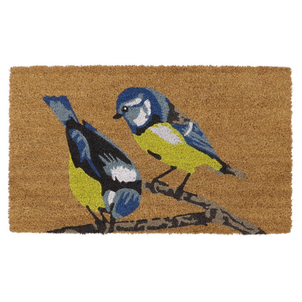 JVL Blue Tit Doormat 45x75cm