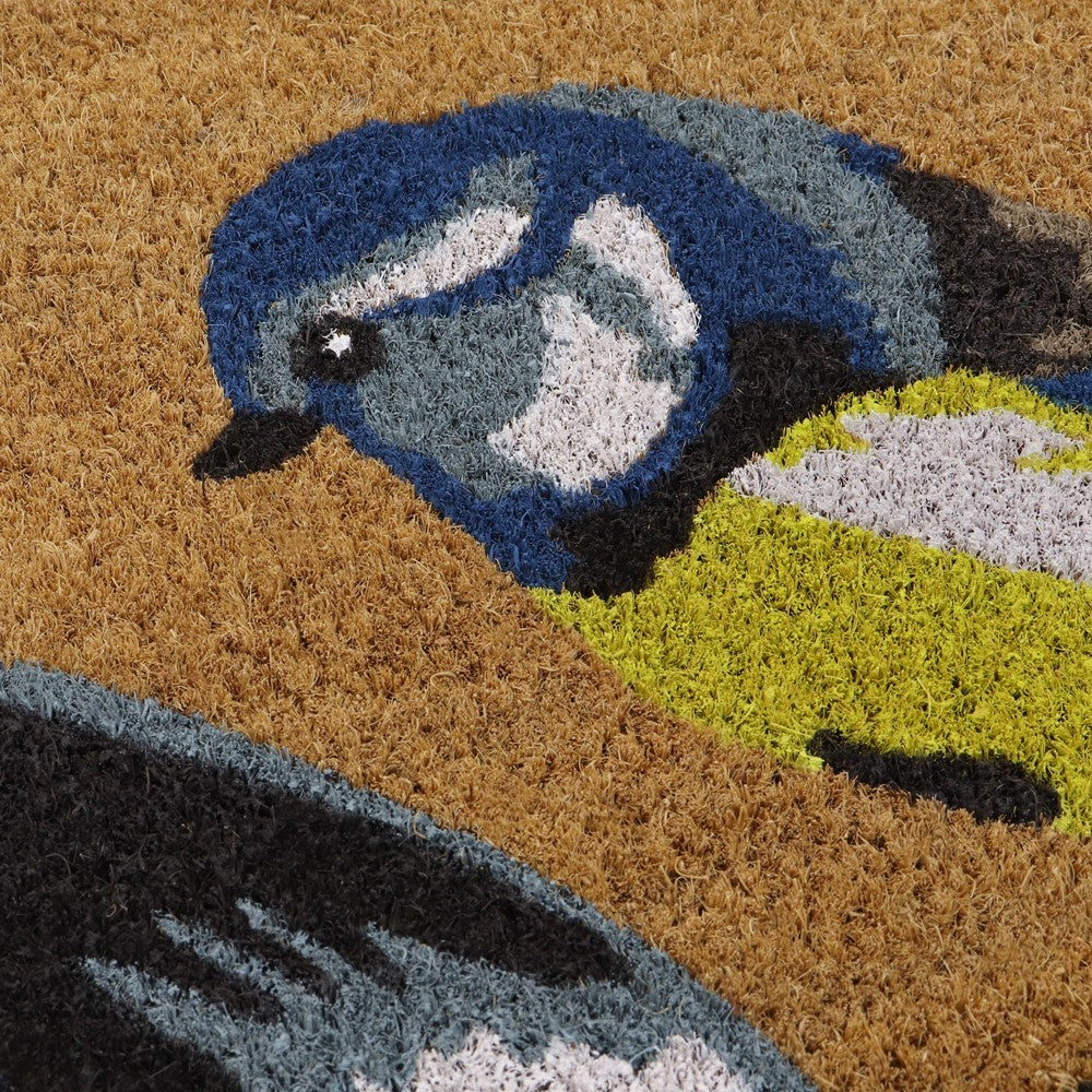 JVL Blue Tit Doormat 45x75cm