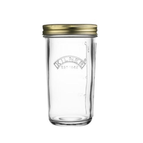 Kilner Wide Mouth Preserve Glass Jar 1000ml