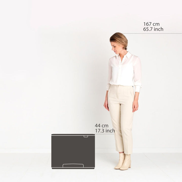 Brabantia Bo Double Pedal Bin 11+23L | Platinum