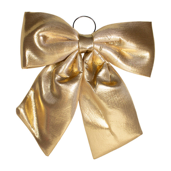 Bow Gold Velvet 44cm
