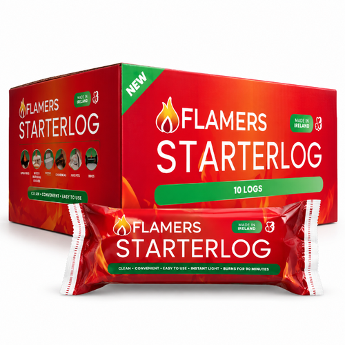 Flamers Kings Starter Firelogs – Box of 10