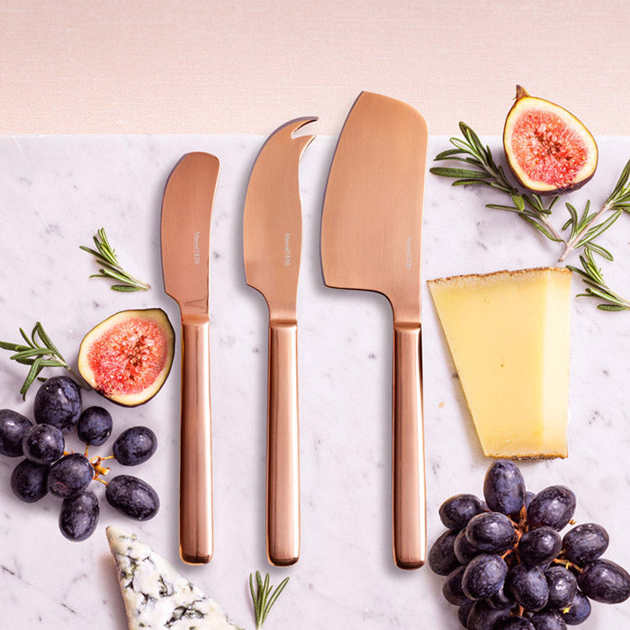 Mauviel 1830 Cookware 3 piece Cheese Cutlery Set