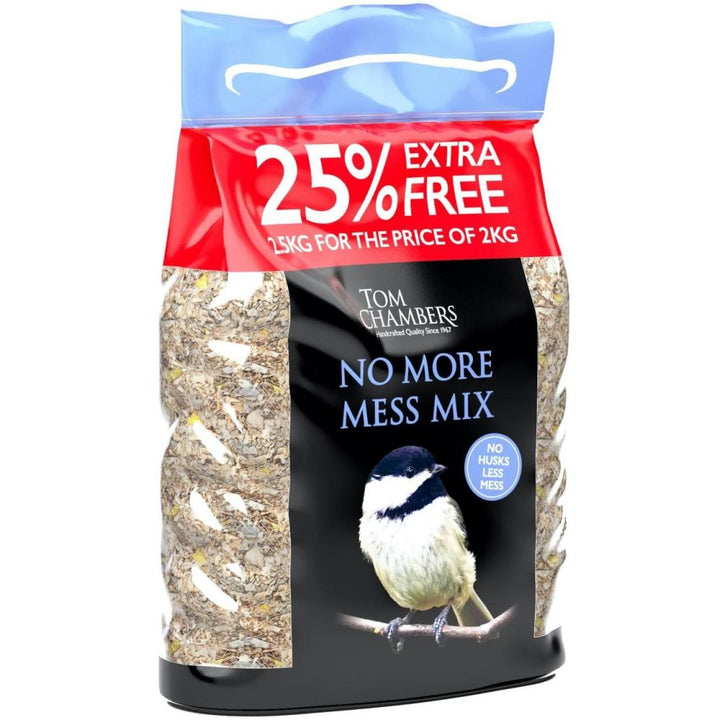 Tom Chambers No More Mess Bird Food Mix 2.5kg