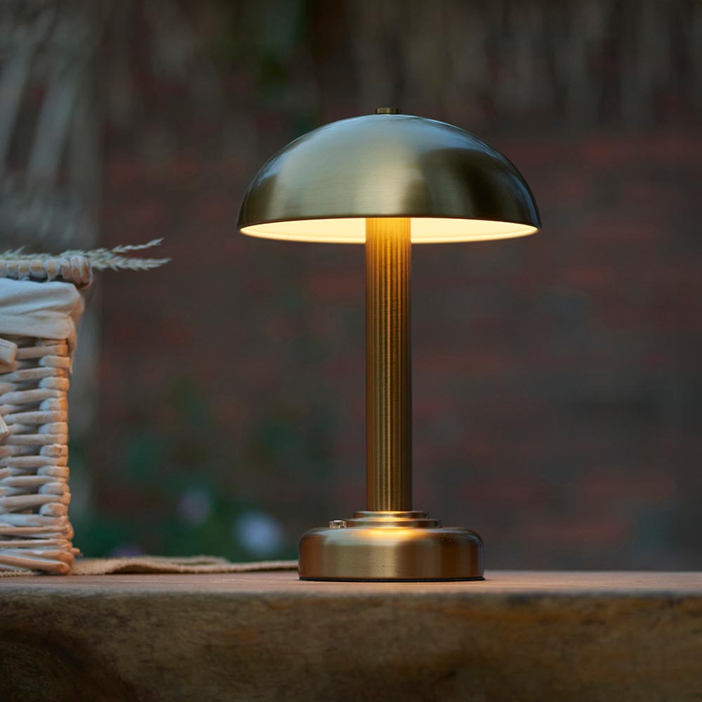 Bridport Battery Operated Rechargeable Table Lamp