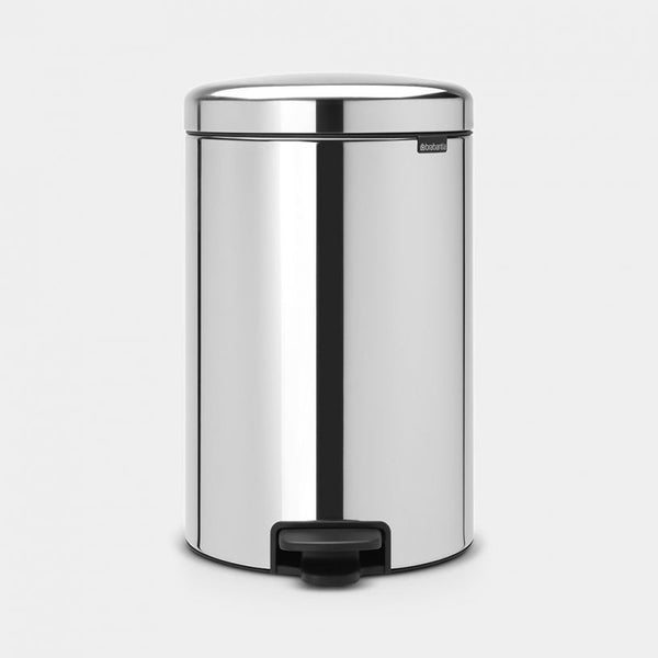 Brabantia 20L Pedal Bin Newicon | Brilliant Steel