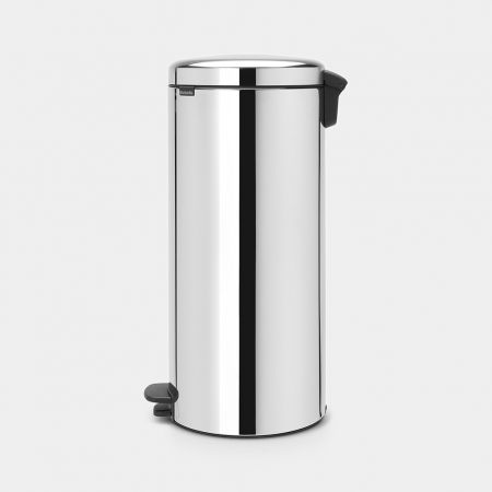Brabantia 30 Litre Pedal Bin | Brilliant Steel