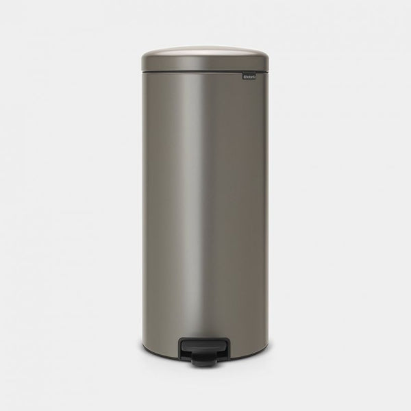 Brabantia 30 Litre Pedal Bin | Platinum