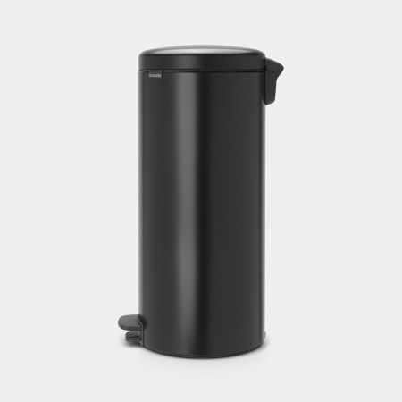 Brabantia 30 Litre Pedal Bin | Matt Black