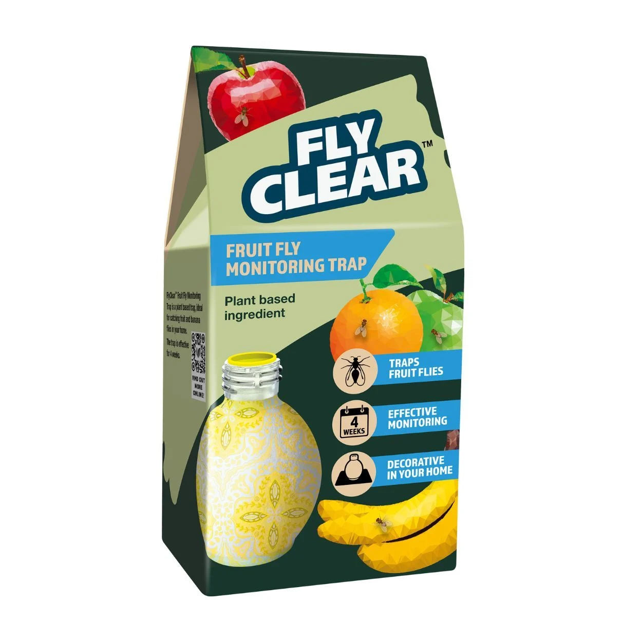 Fly Clear Fruit Fly Monitoring Trap