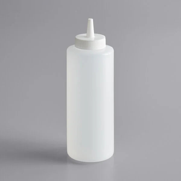 Clear 12oz Squeezy Sauce Bottle