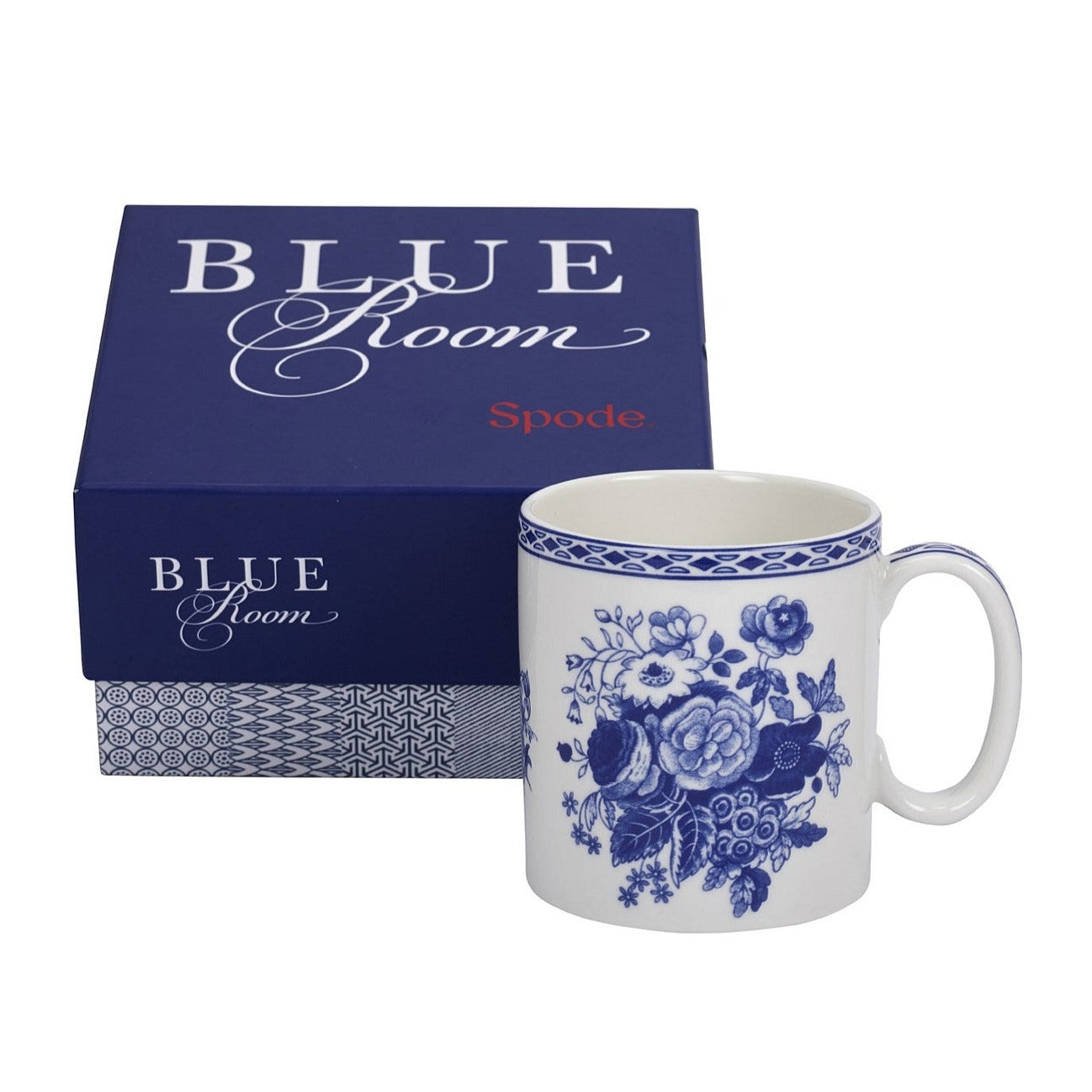 Spode Blue Room Blue Rose Mug