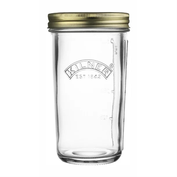 Kilner Wide Mouth Preserve Glass Jar 1000ml