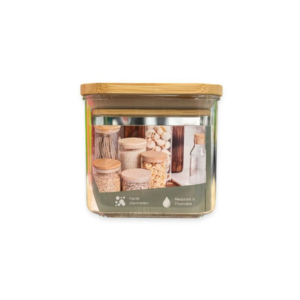 Bamboo Airtight Container 0.5L