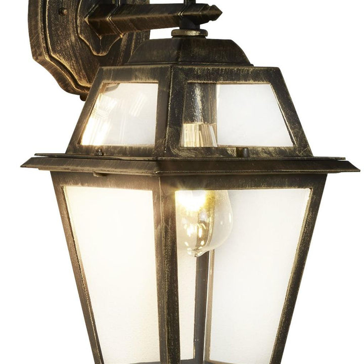 New Orleans Outdoor Light - Black Gold IP44