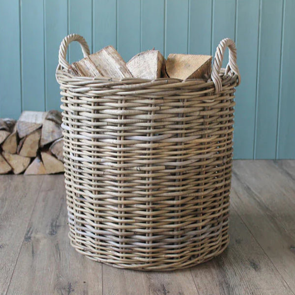 Kubu Log Basket Small