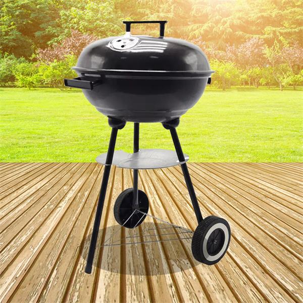 17 Inch Round Charcoal Kettle BBQ