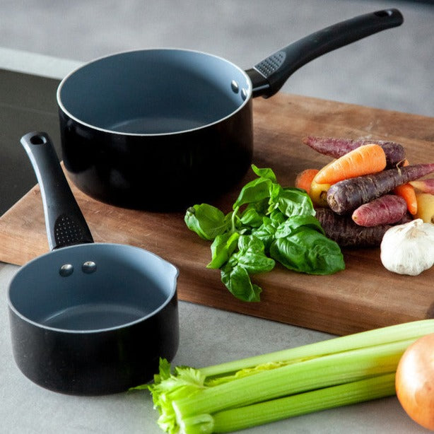 MasterClass Ceramic Non-Stick Induction Ready 16cm Saucepan