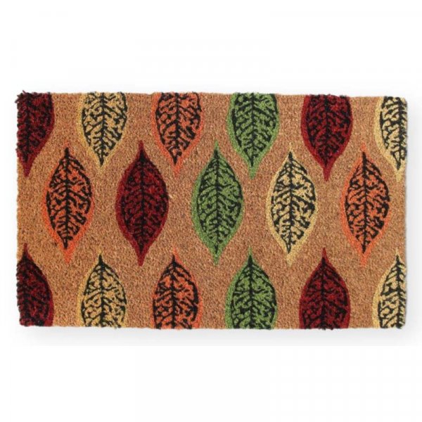Autumn Leaves Coir Door Mat – 45x75cm