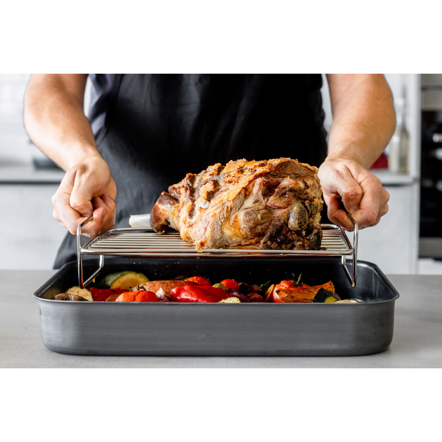 MasterClass Stainless Steel Large Roasting Rack