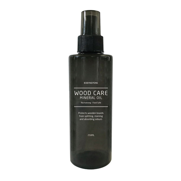EDDINGTONS WOOD CARE FOOD SAFE MINERAL OIL 250ML - Great for chopping boards