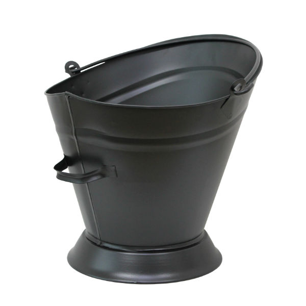 Essentials Black Coal Bucket with Two Handles