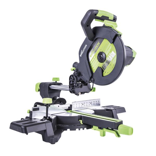 Evolution 255mm Sliding Mitre Saw 1600W 240V