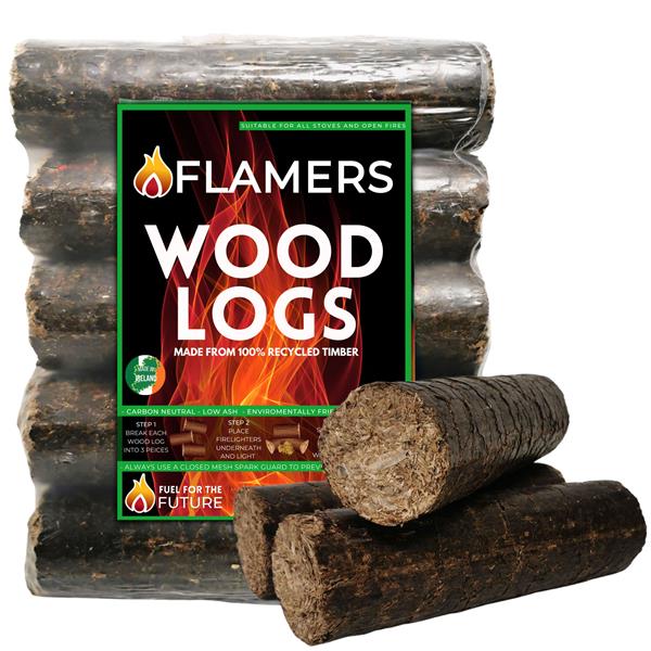Premium Stove and Open Fire Logs 5 Pack