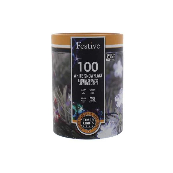 200 BO LED 8 Function with Timer String Lights Warm White