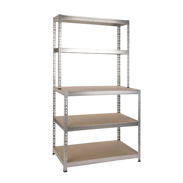 Galvanised Boltless Shelving and WorkBench