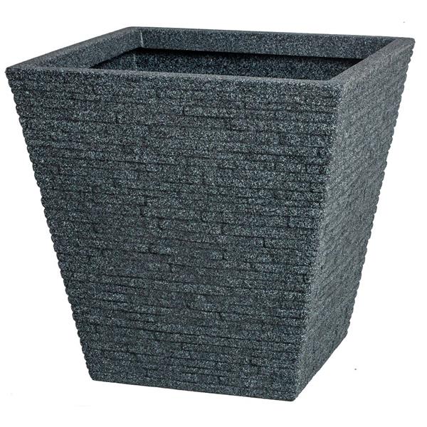 Small Slate Garden Planter - Pewter