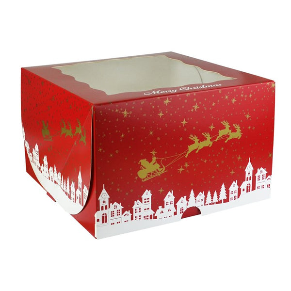 Christmas Cake 10" Box
