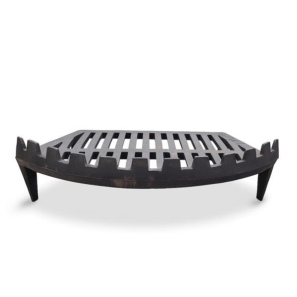 Cast Iron Fire Grate with Legs - 18 Inch Round