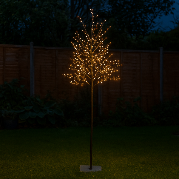 Micro LED Outdoor Tree Black H150cm with 480 Lights