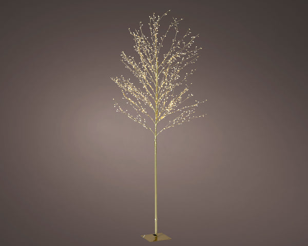 Micro LED Outdoor Tree Gold H180cm with 720 Lights
