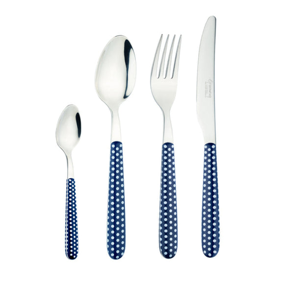 Grunwerg 24 Piece Cutlery Set Set Polka