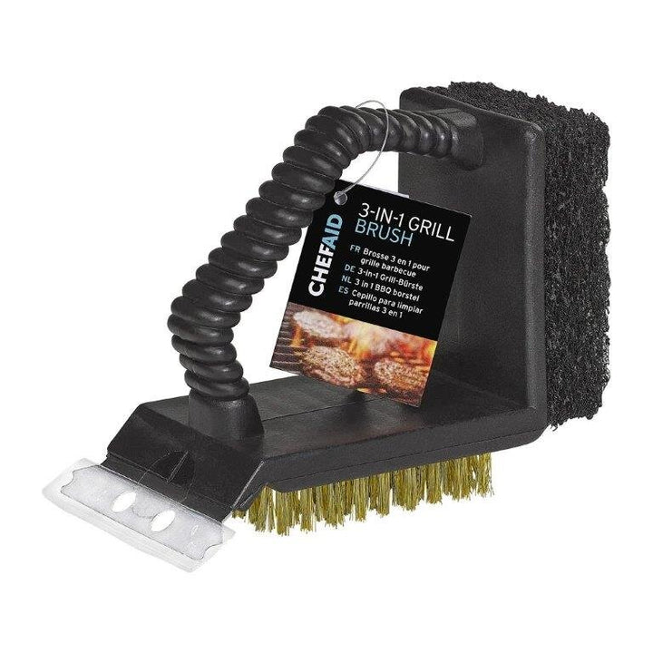 Chef Aid BBQ 3 In 1 Grill Brush