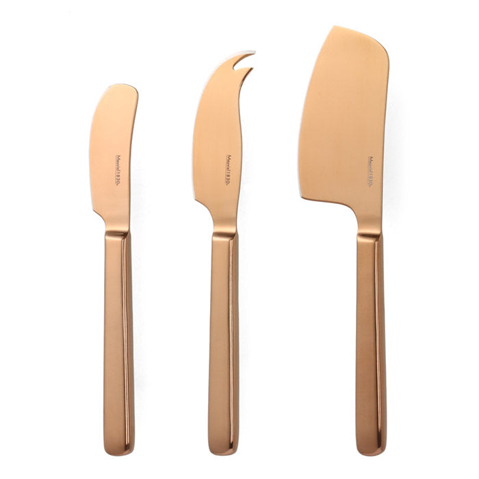 Mauviel 1830 Cookware 3 piece Cheese Cutlery Set