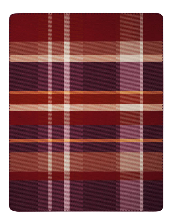 Biederlack Wohndecke Ruby Check 150 x 200