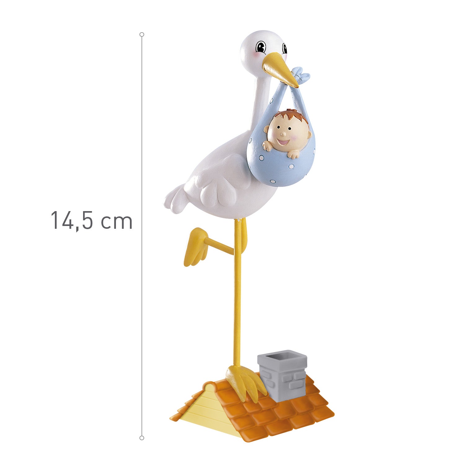 Christening Stork 10cm