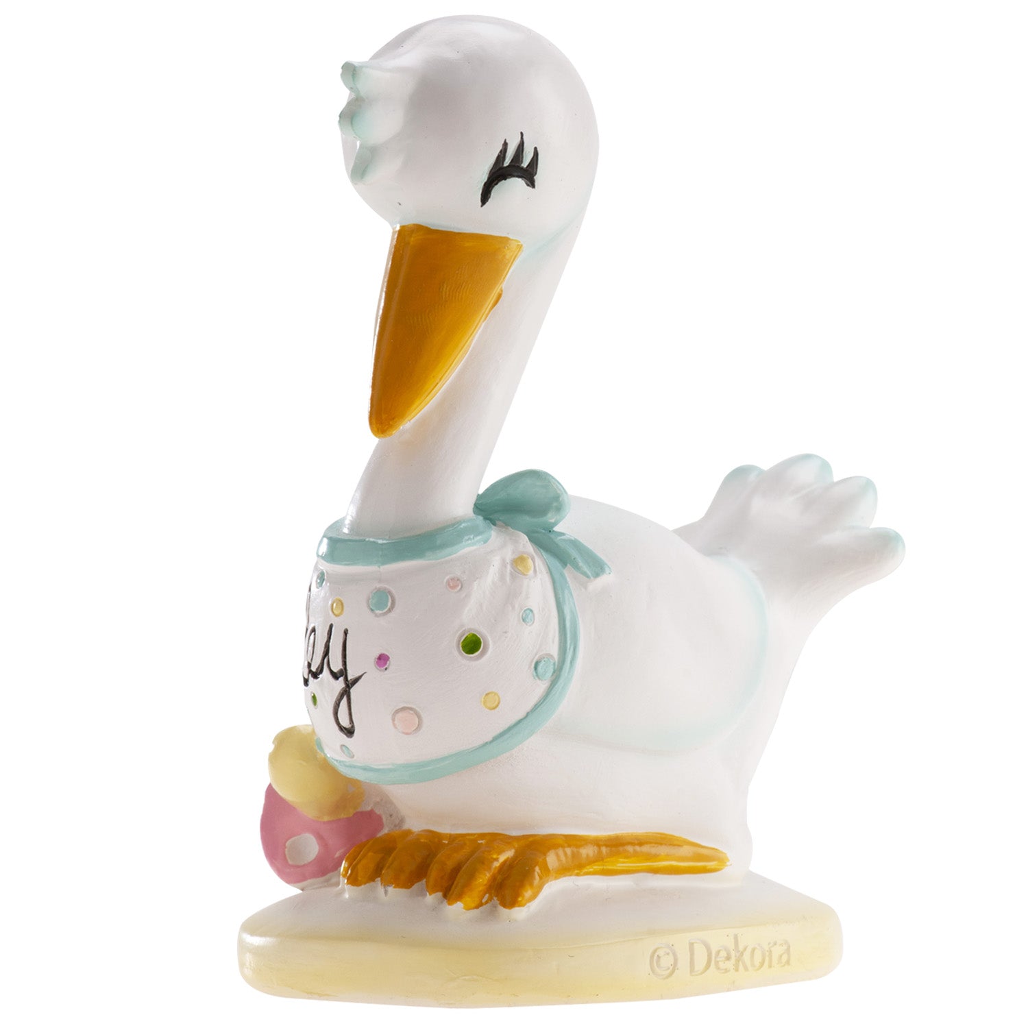 Baptism Baby Stork 10cm