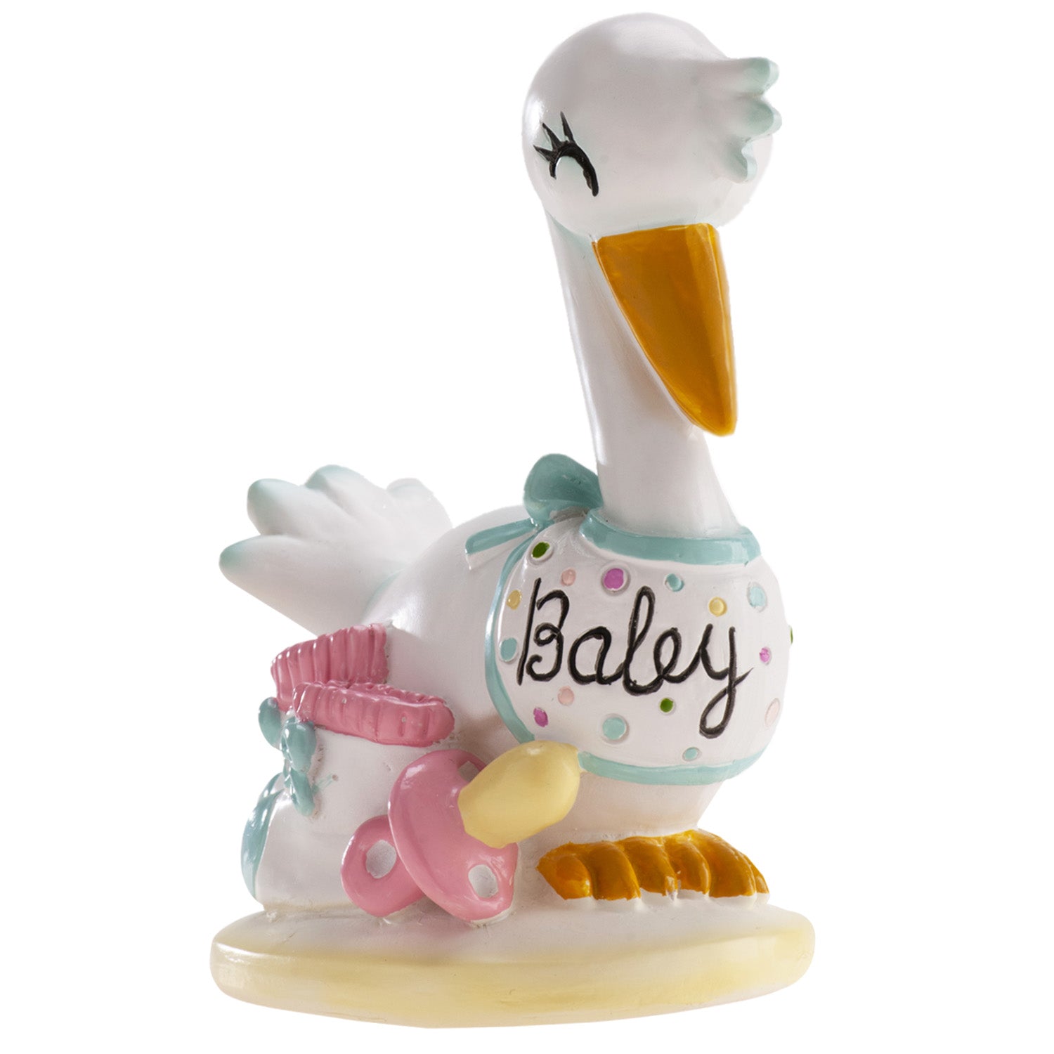 Baptism Baby Stork 10cm