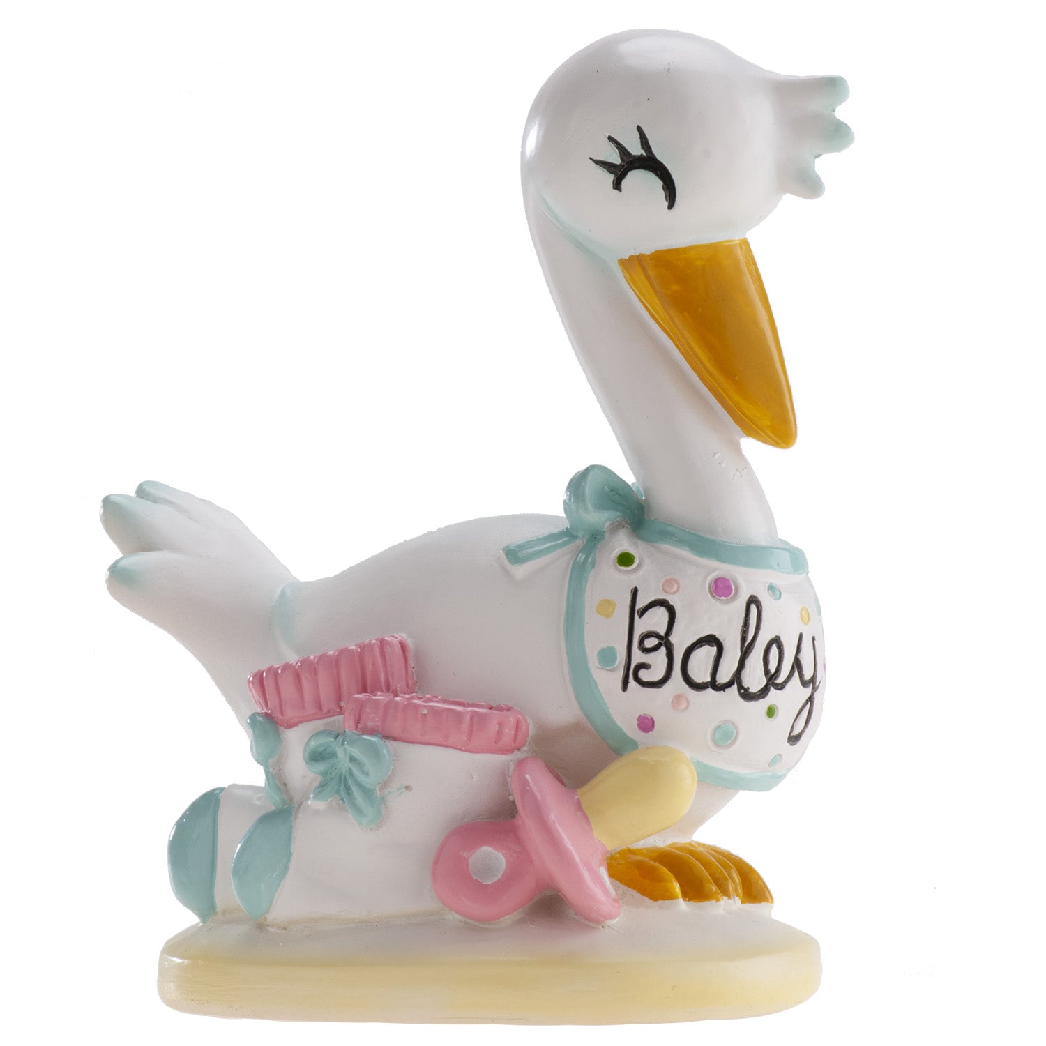 Baptism Baby Stork 10cm