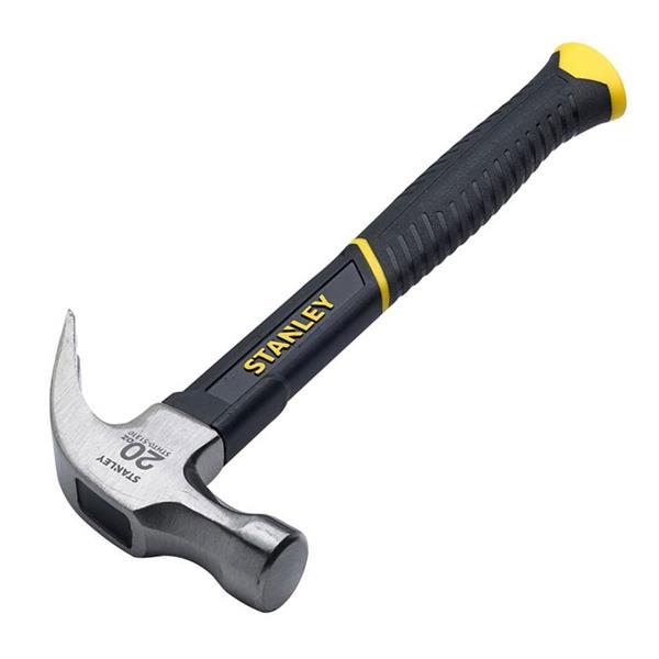 Stanley Fibreglass Claw Hammer 20oz