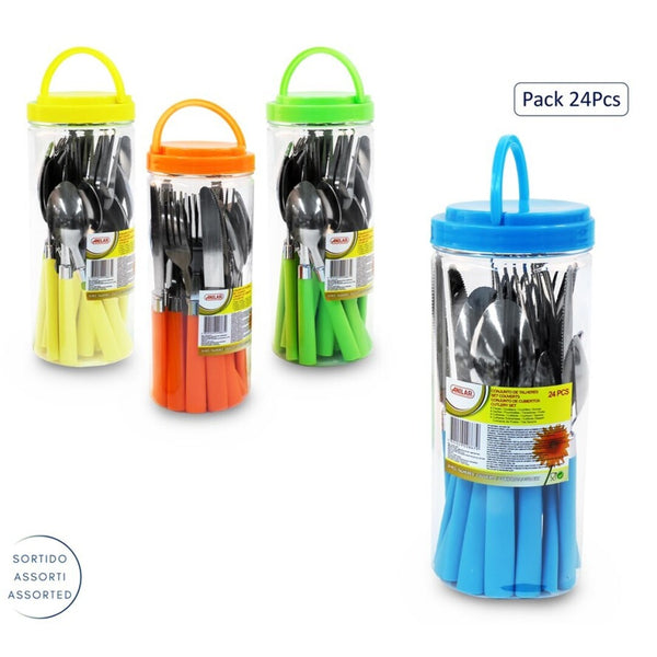 24 Piece Cutlery Set in Carry Case