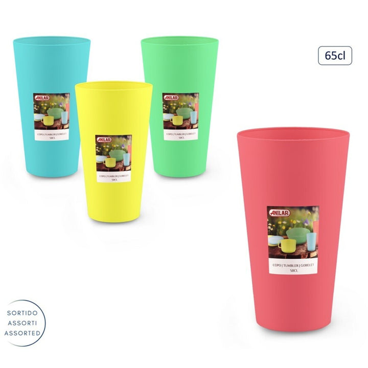 65cl Plastic Cup/Tumbler