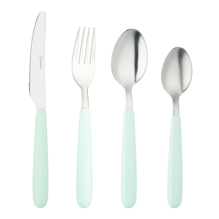 Bistro 4311 24 Piece Cutlery Set Sky Blue
